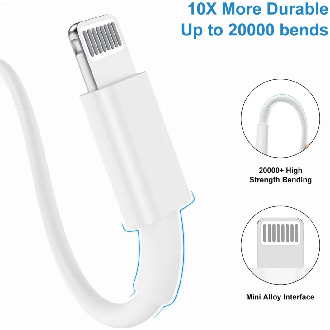 3FT 6FT 10FT TPE Lightning Cable for iPhone iPad USB Cable Phone Charger Cable Data USB C Cable for iPhone Charger Cable Phone Accessories