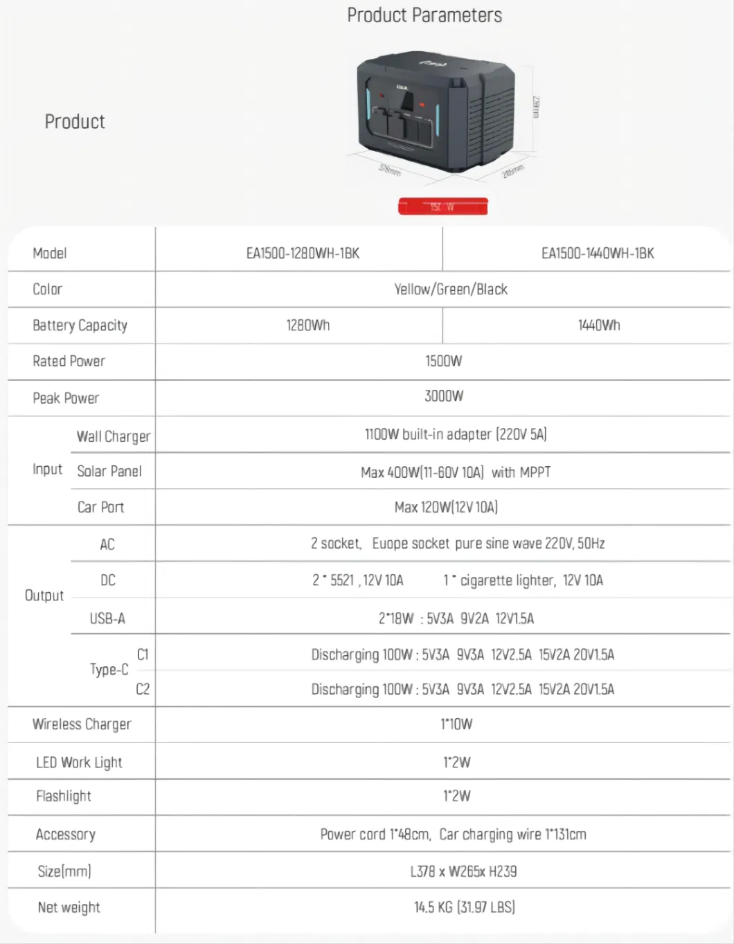 Hot Direct Sales by Manufacturers Power Station